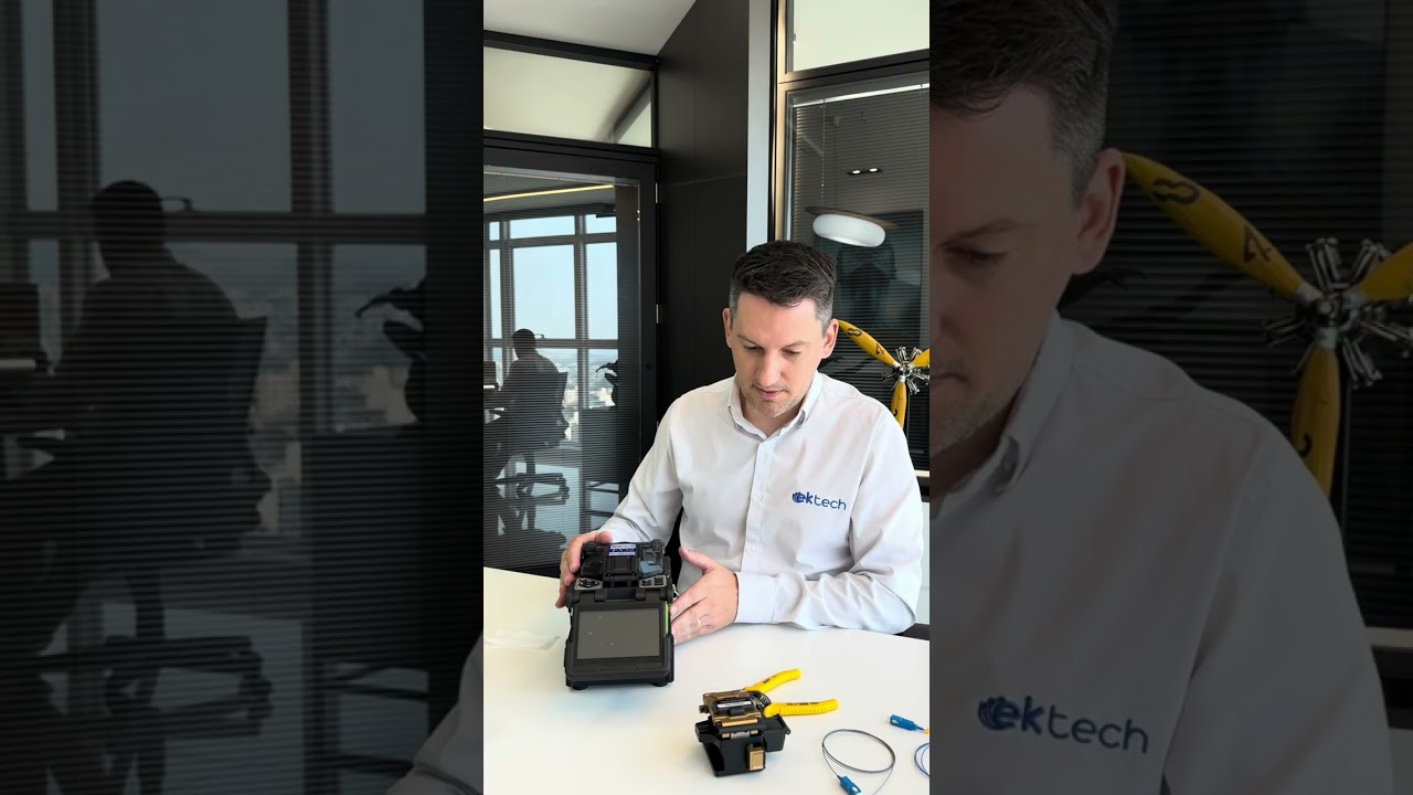 Calibrando eletrodos da Maquina de Fusão EKTECH