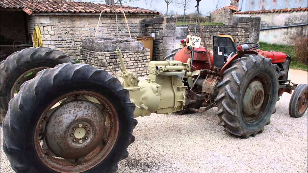 Tracteur rénové