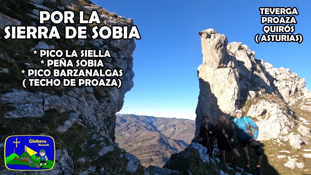[ 2,7 K ] Sierra de Sobia hasta el Pico Barzanalgas ( Techo de Proaza, Teverga, y Quirós. Asturias)