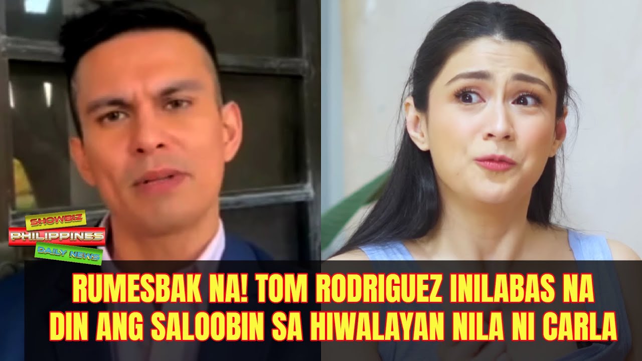 RUMESBAK NA! Tom Rodriguez Naglabas ng Tunay Na Saloobin sa Hiwalayan nila ni Carla Abellana