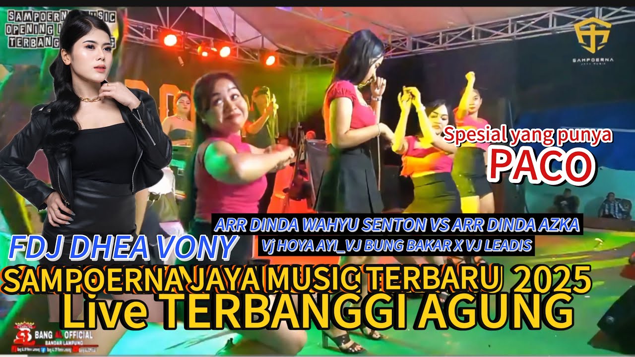 OPENING 1 JAM BERSAMA VOCALIS SAMPOERNA JAYA MUSIC_ALUNAN MUSIK LEPAS LIVE TERBANGGI AGUNG 2025