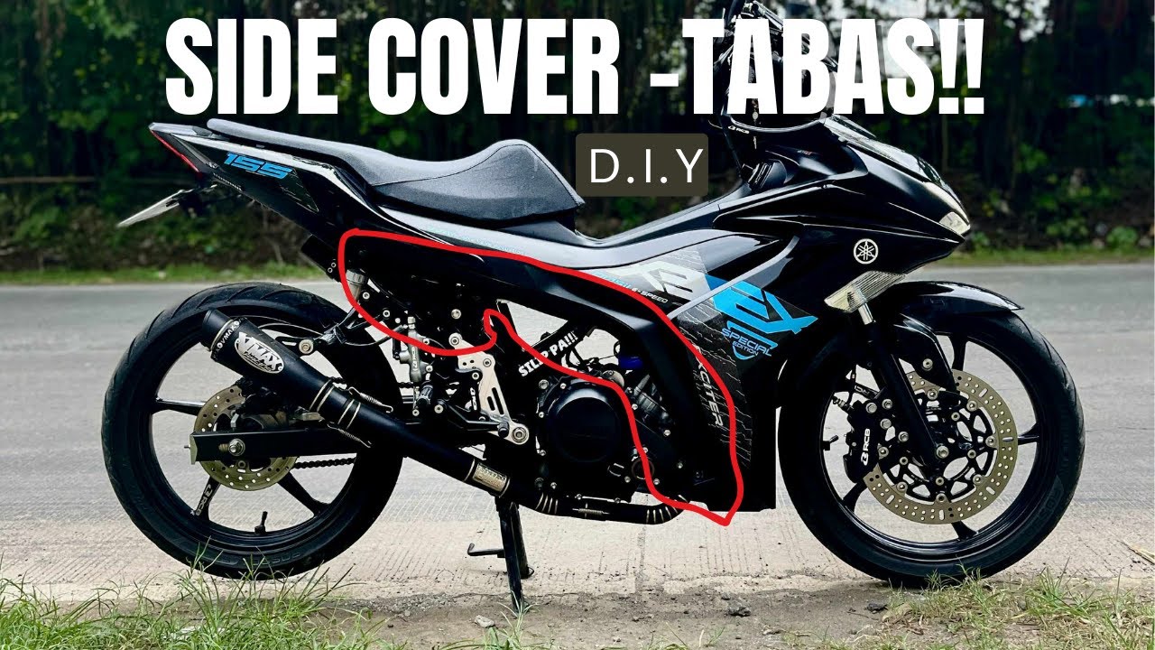 Sniper 155R - Side Cover Trimming| Open Throttle Body Look! | Y16ZR