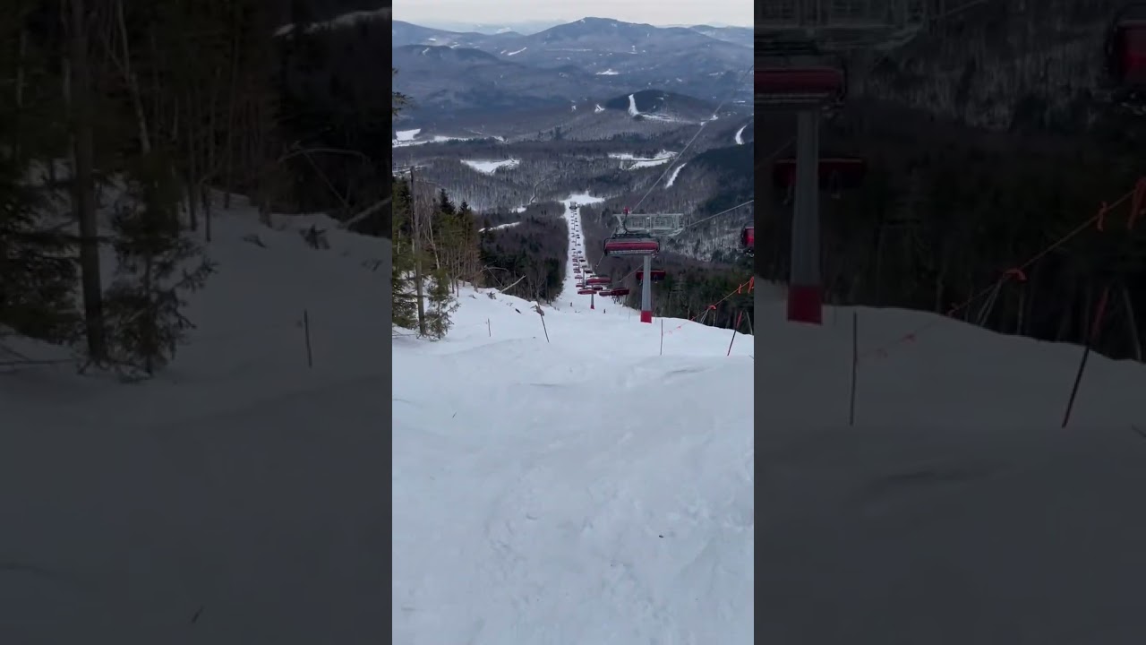 Double black icy trail called&hellip; &ldquo;iCaramba&rdquo; at Sunday River #winterwonderland #snowboarding #maine