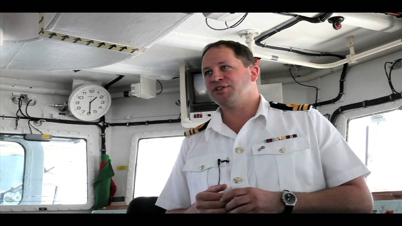 Onboard HMS Shoreham at IDEX