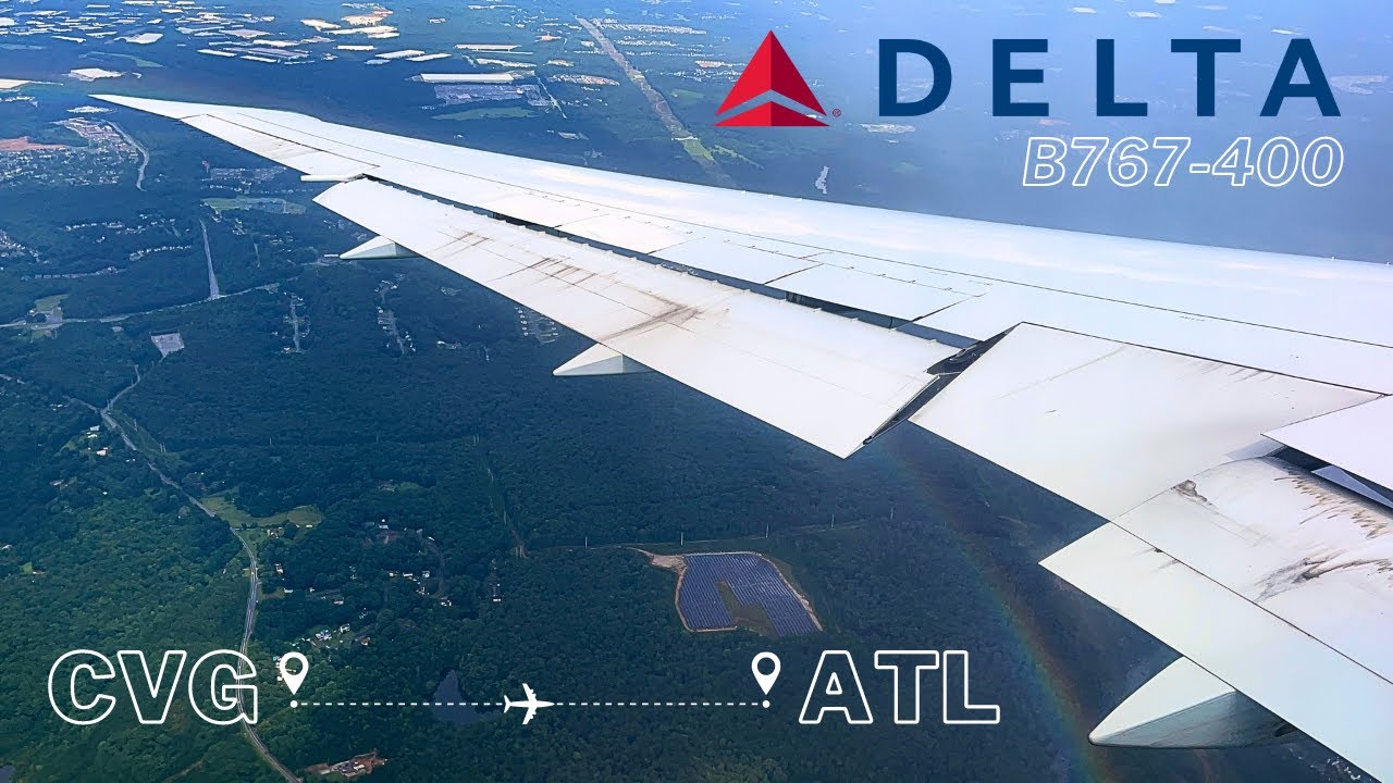 [TRIP REPORT] Delta Air Lines Boeing 767-400ER (Main Cabin) Cincinnati to Atlanta