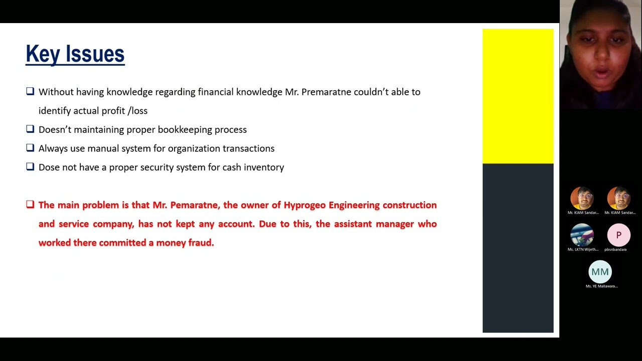 CBA Assignment - Hydrogeo Engineering - Excel Accounting Software