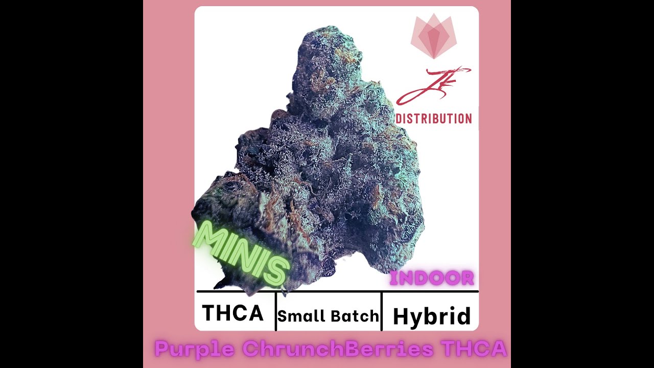 JK DISTRO PURPLE CRUNCH BERRY THCa FLOWER
