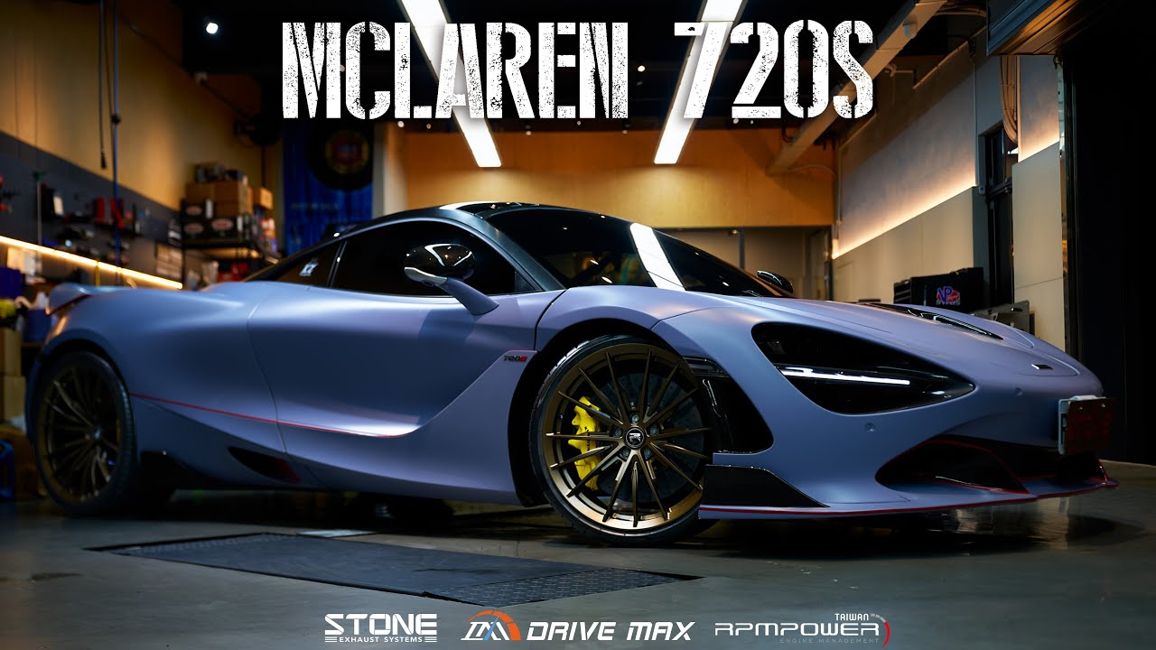 Mc Laren 720s / Stone Turbo-back Exhaust Sound