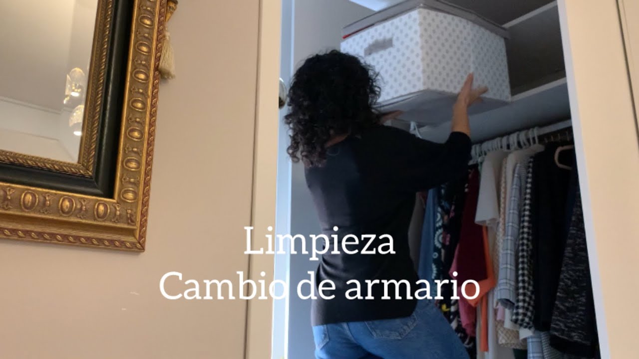 Cambio de armario. Limpieza y organización de ropa de invierno🧣❄️✨🍂
