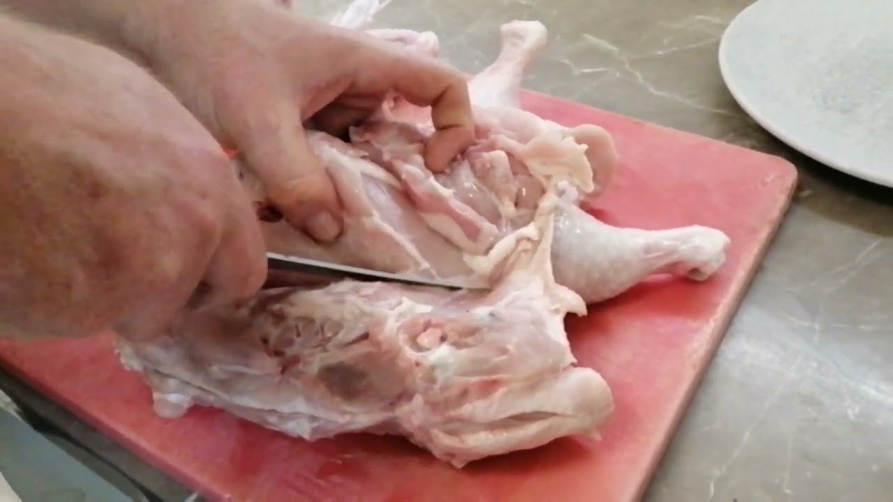 how to bone and butterfly a chicken
