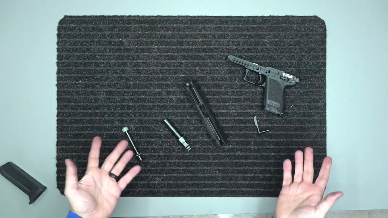 HK USP 45 disassembly & reassembly (field stripping)