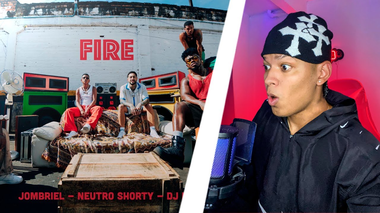 COLOMBIANO REACCIONA A JOMBRIEL, NEUTRO SHORTY, DJ MAFF - FIRE🔥😱