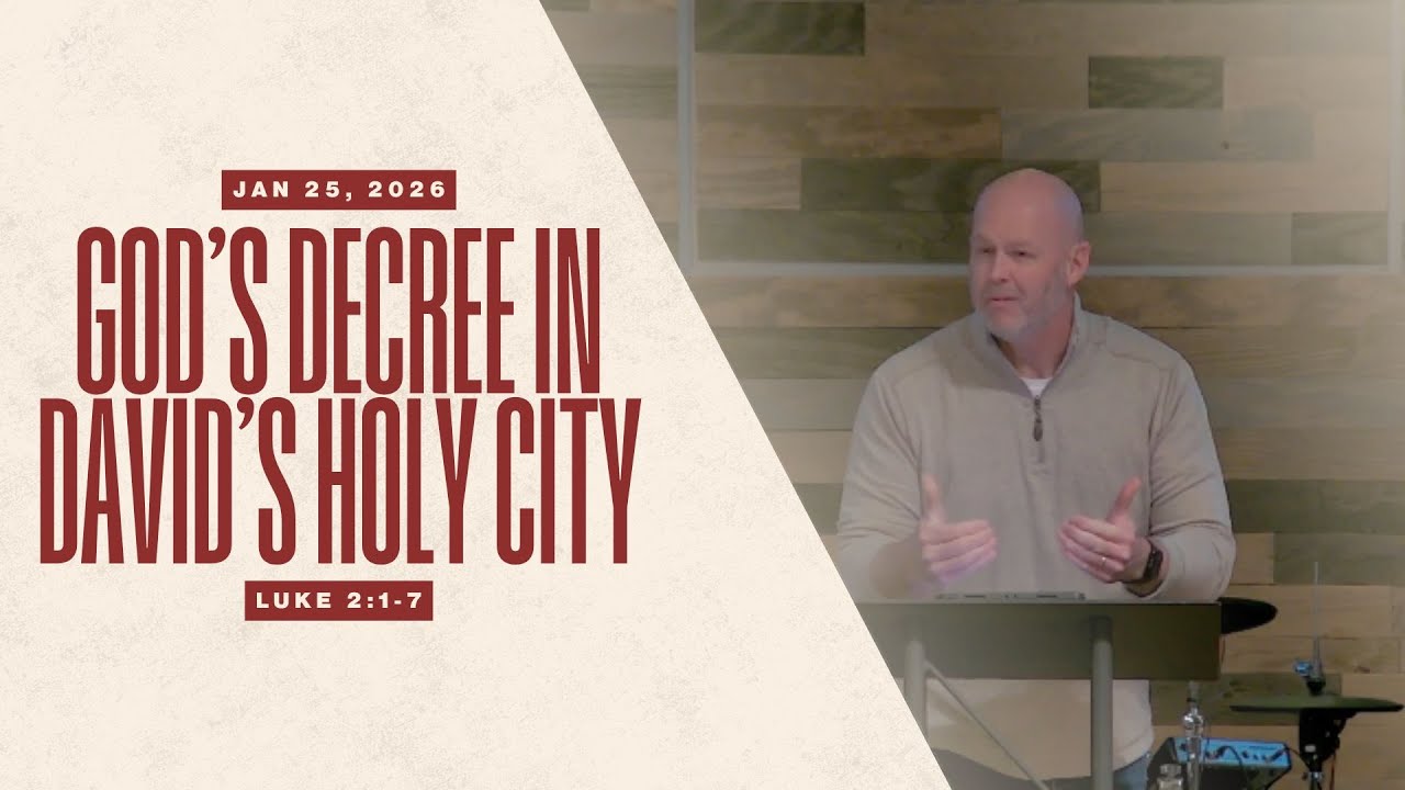 God's Decree In David's Holy City