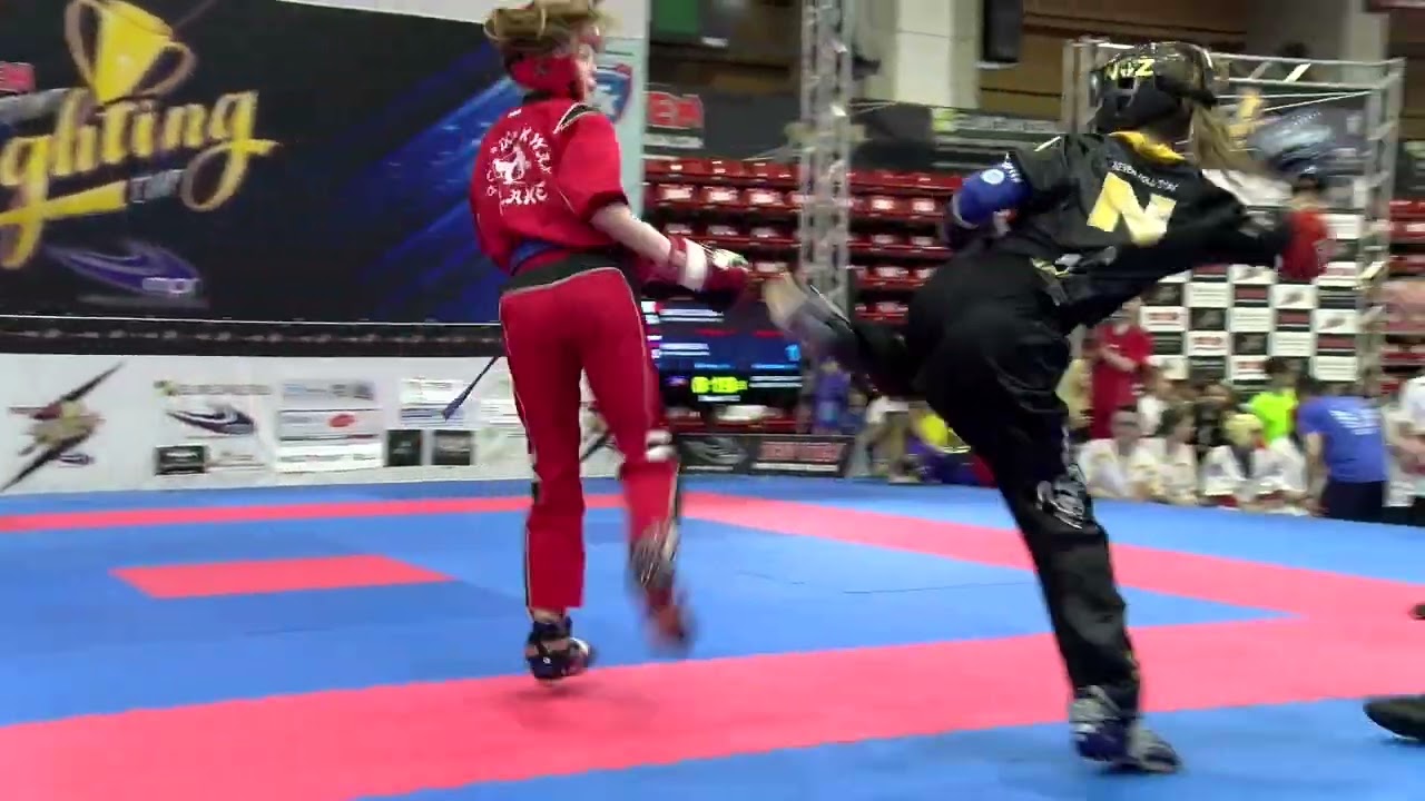 Giada Basirico v Eva Hribar Pointfighting Cup 2023