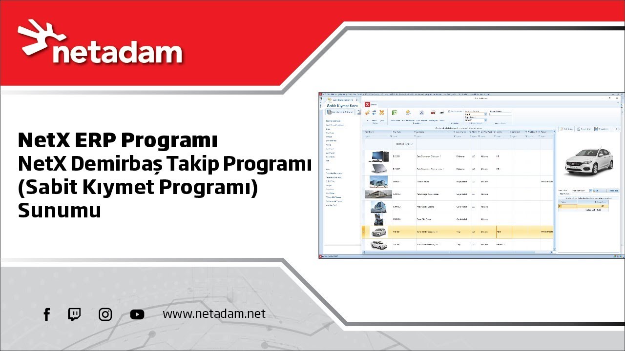 Demirbaş Takip Programı (Sabit Kıymet Programı) Sunumu