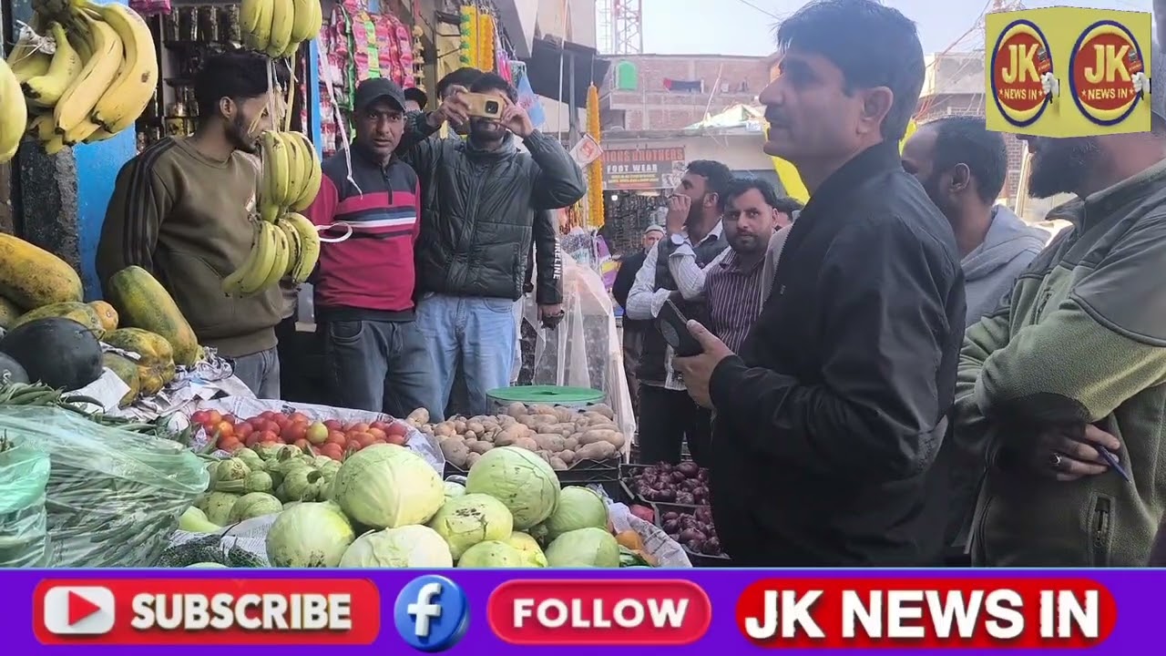 JKNEWSIN 24 FAB 2026 Option 1 Breaking News Style (High Impact)Headline: Market Mein Nayab Tehsildar
