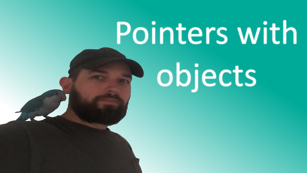 Pointers with Objects in C++