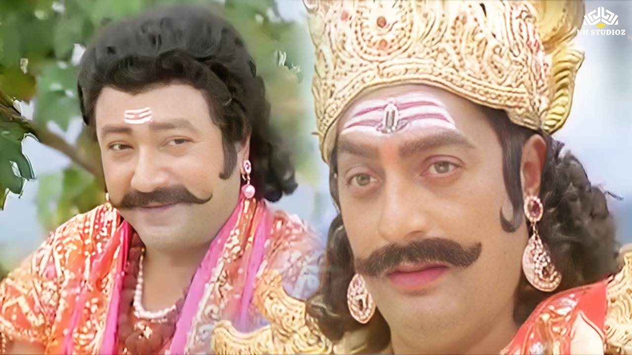 ராவணன் ஸ்ரீ ராமனின் மனைவி மீது ஆசைப்பட்டார்!😱​​| Ramayanam | Panchamirtham Movie Scene | Tamil Scene