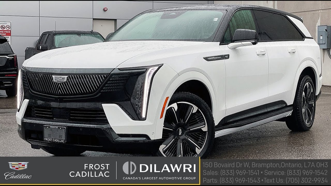 The 2025 Cadillac Escalade IQ EV, 3 Row  high tech luxury & tremendous range now at FROST Cadillac