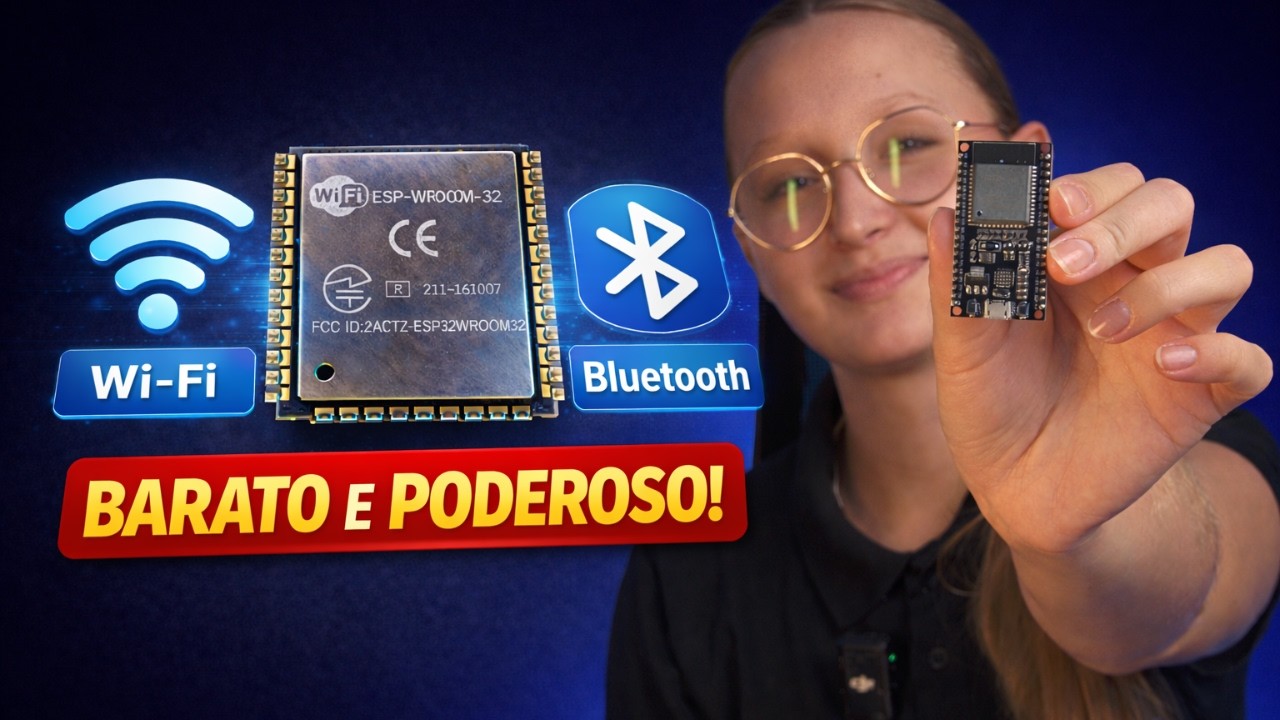 Por que o ESP32 é TÃO USADO na Automação hoje em dia?