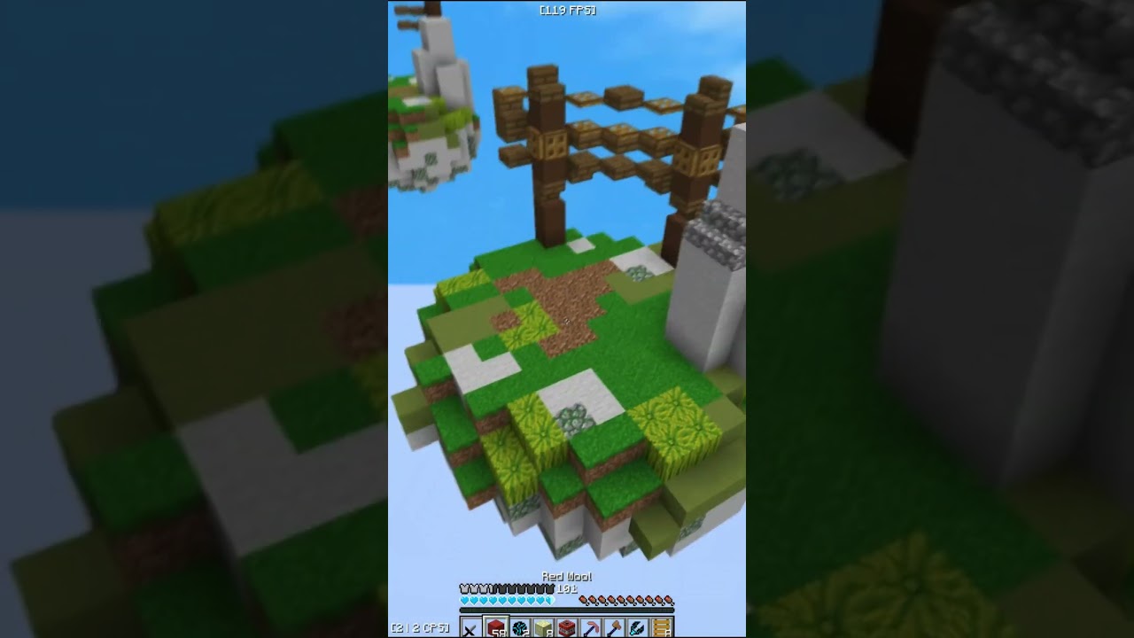 Using ur favourite TXT Day 4 #minecraft #minemen #bedwars #hypixel #shorts #fireball #pvp