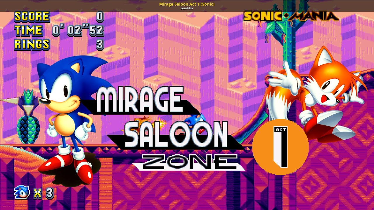 بازی سونیک مانیا پارت9/ sonic mania plus