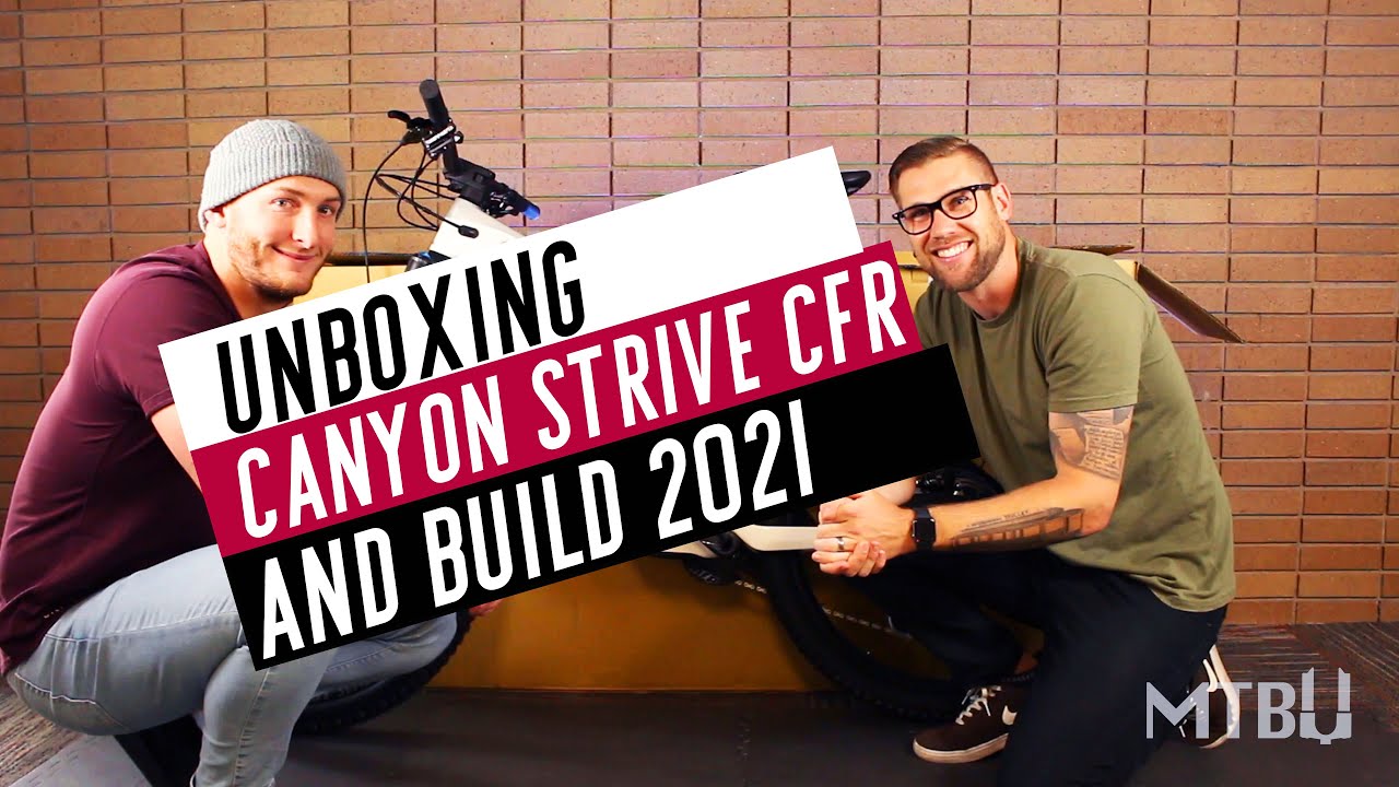 Canyon Strive CFR 2021 UNBOXING and BUILD