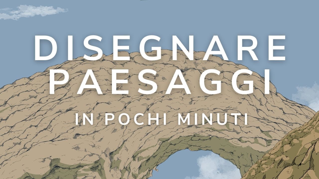 Disegnare paesaggi e sfondi in pochi minuti - I PENNELLI DECORATIVI