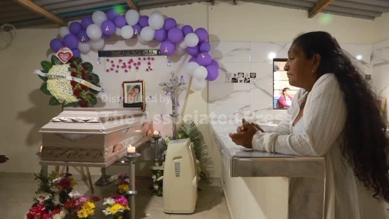 Memorials held for two victims of Colombian bombing