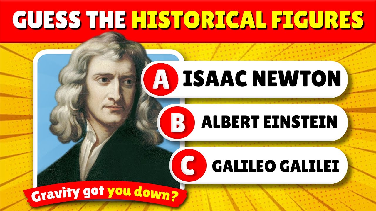 Are you a true history buff? 🔍 Guess the Historical Figures! | Can You Name Them All?