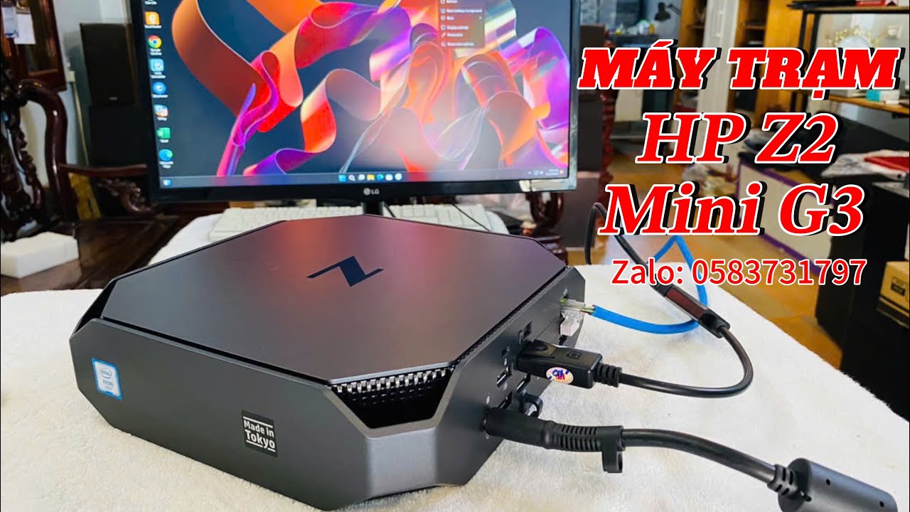 🔴Review PC máy trạm 𝐇𝐏 𝐙𝟐 𝐌𝐢𝐧𝐢 𝐆𝟑 Xeon E3-1245v5, Ram 16G, SSD 512G, Card rời P620 #pc #laptop #hp