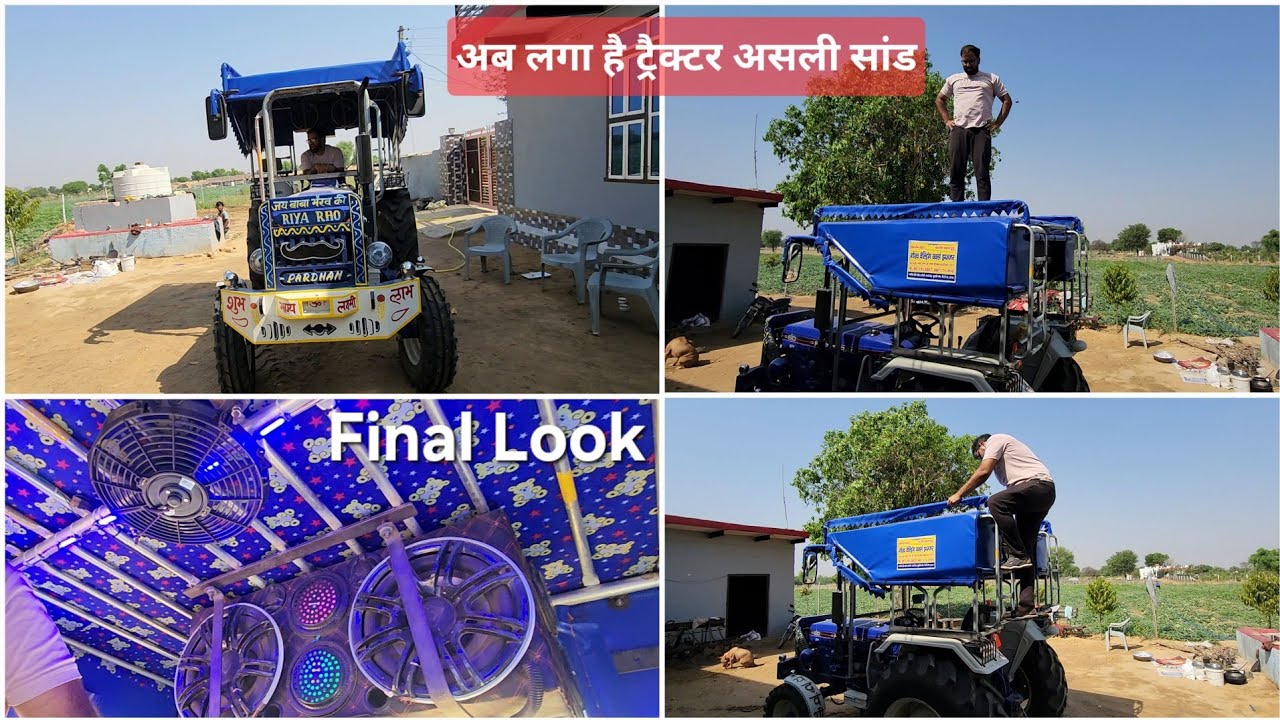 Tractor Modification Farmtrac-60 // अब लगा है ट्रैक्टर असली सांड 🦬 #tractormodification #tracter