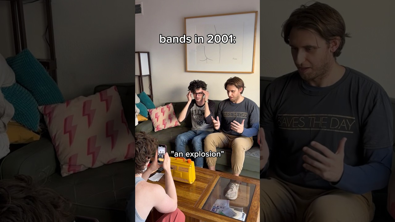 Bands in 2025 vs Bands in 2001 #bandhumor #bandmemes #memes