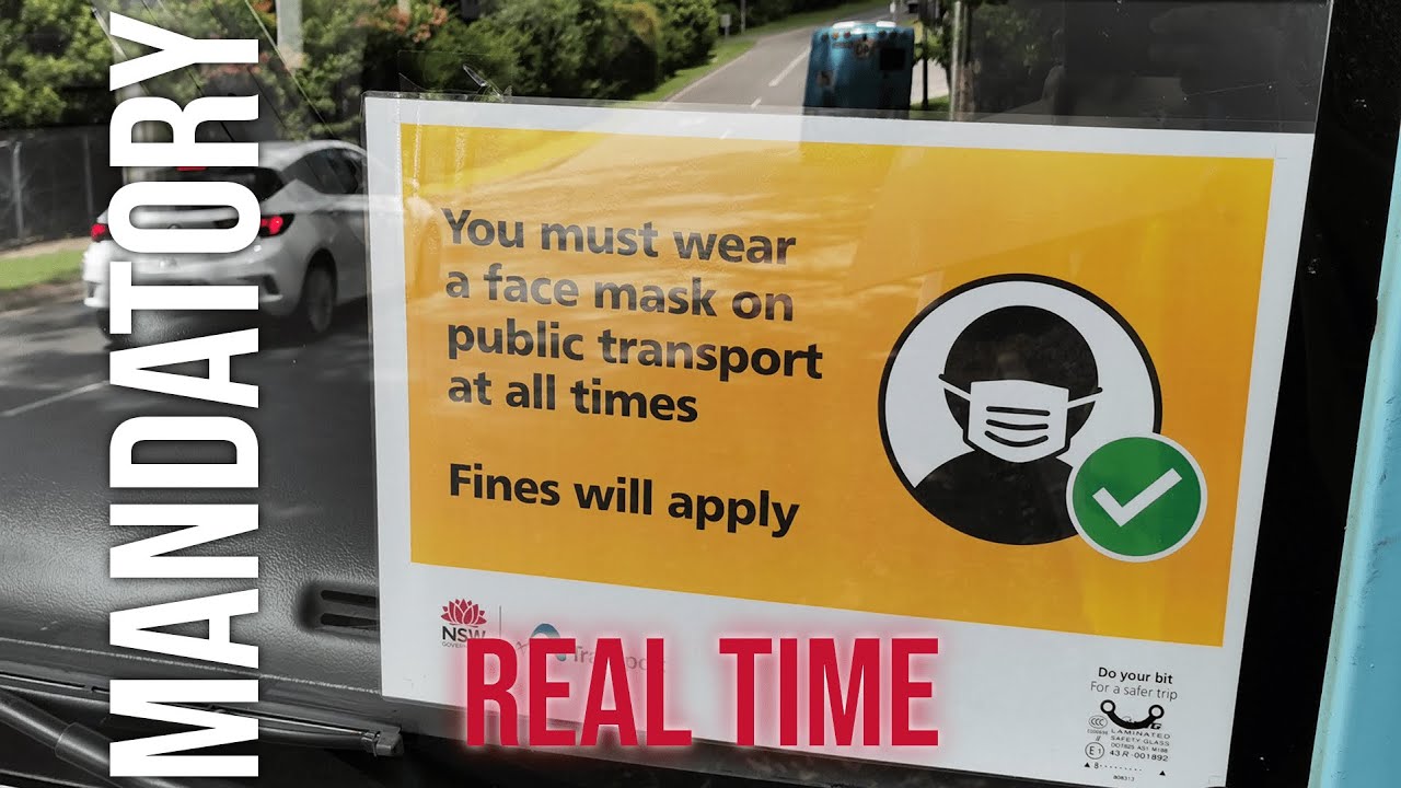 Face Masks Mandatory : Real Time Bus Driver