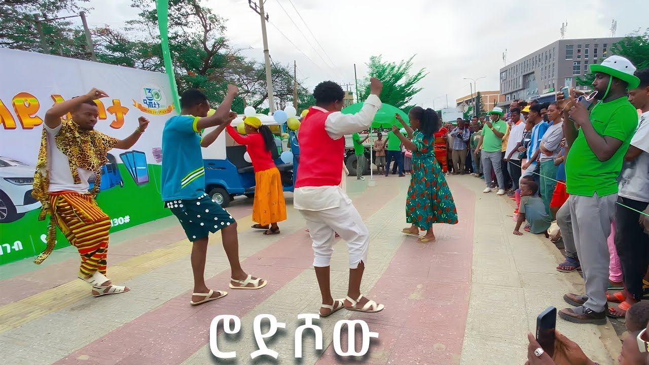 Road show dance in ArbaMinch City