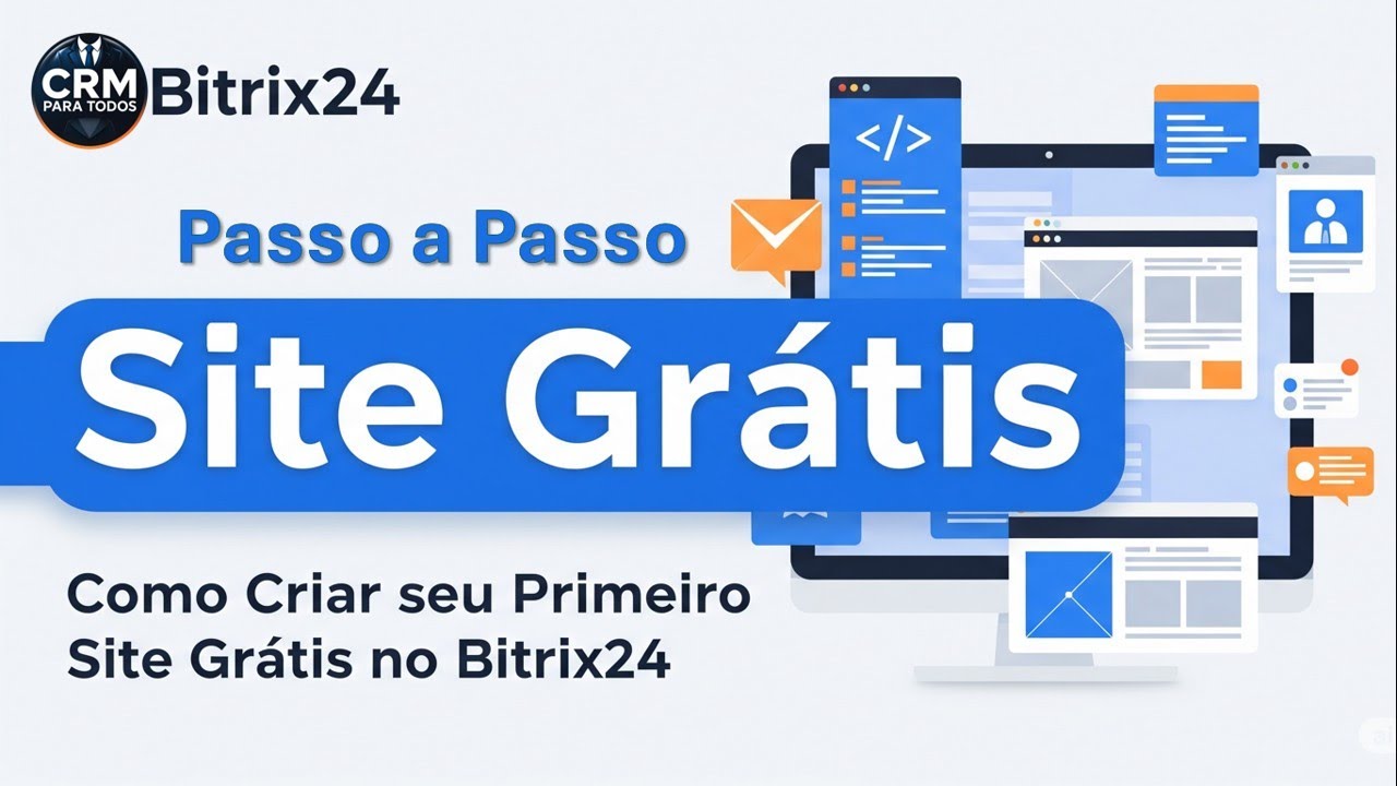Como Criar seu Primeiro Site Grátis no Bitrix24 💻 | #Bitrix24SiteGratis