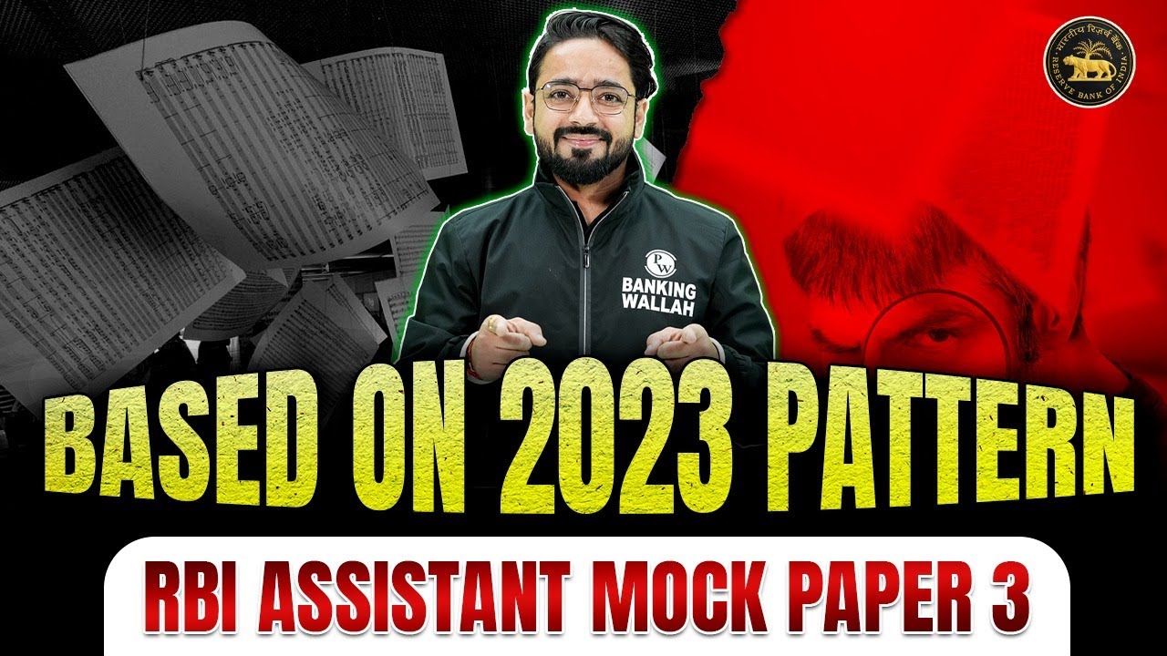 RBI Assistant Mock Paper 3 | Based On 2023&nbsp;Pattern | Reasoning by Puneet Sir
