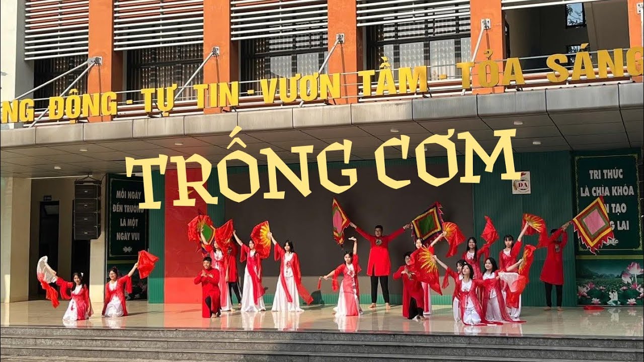 [VĂN NGHỆ KHAI GIẢNG – TRỐNG CƠM] | Trường THPT Đông Anh 