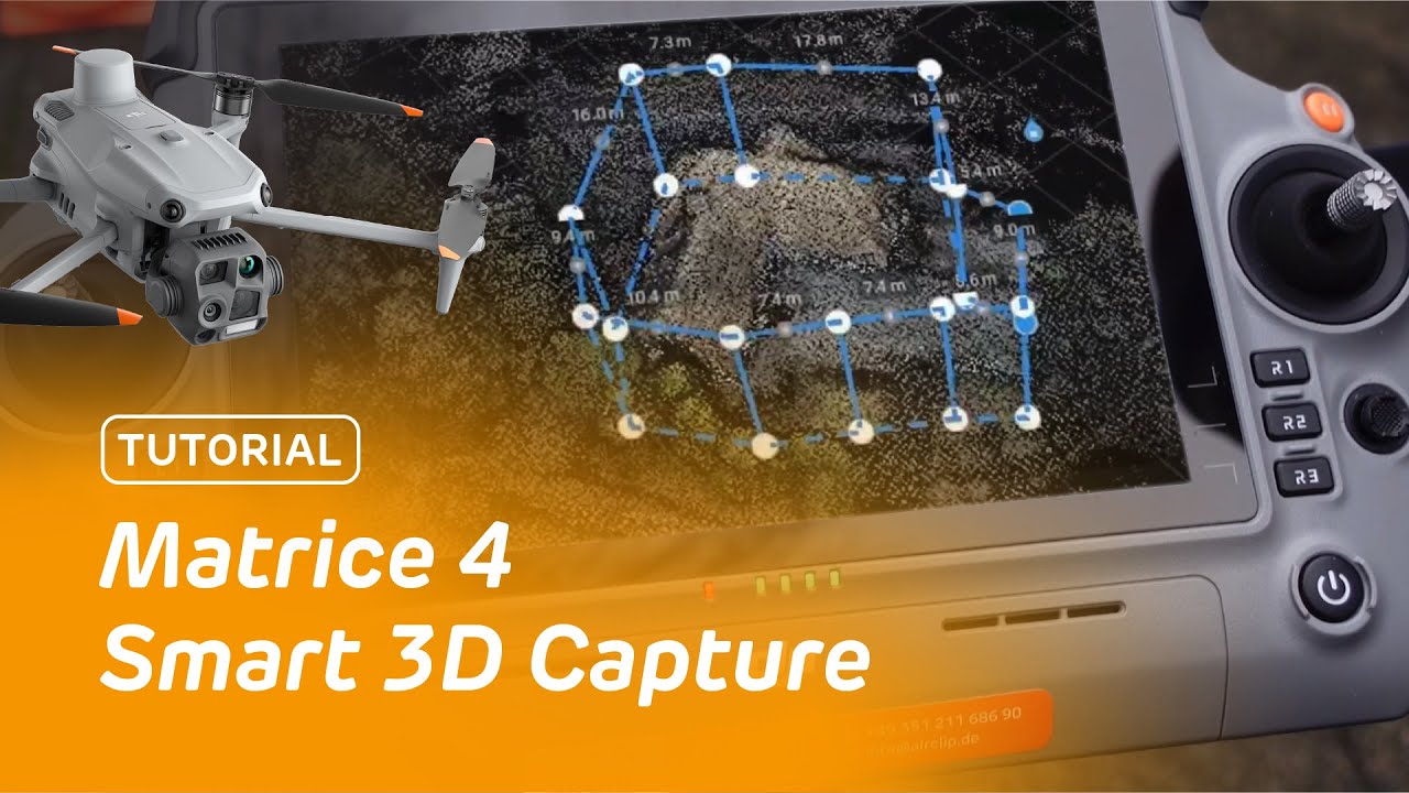 DJI Matrice 4 Smart 3D Capture Funktion - vom Profi erklärt!
