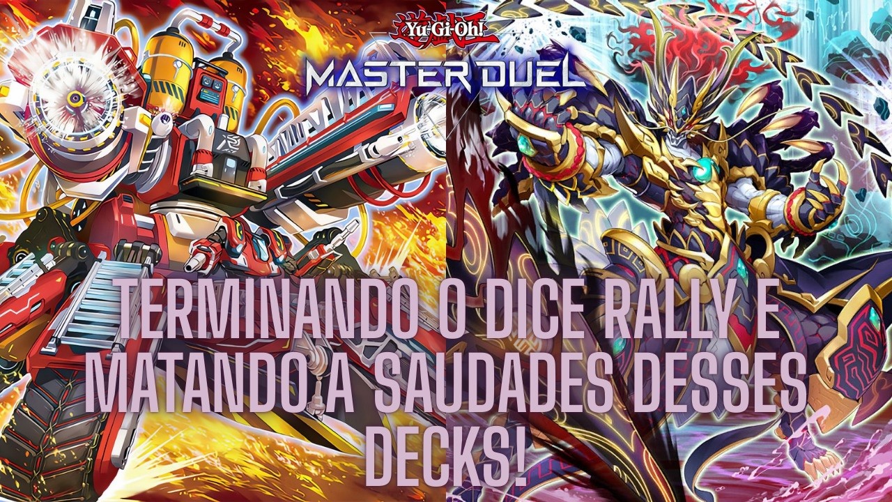 ME DEU SAUDADES desses decks! Fechando o evento de SWORDSOUL e R-ACE! - Yu-Gi-Oh! Master Duel.