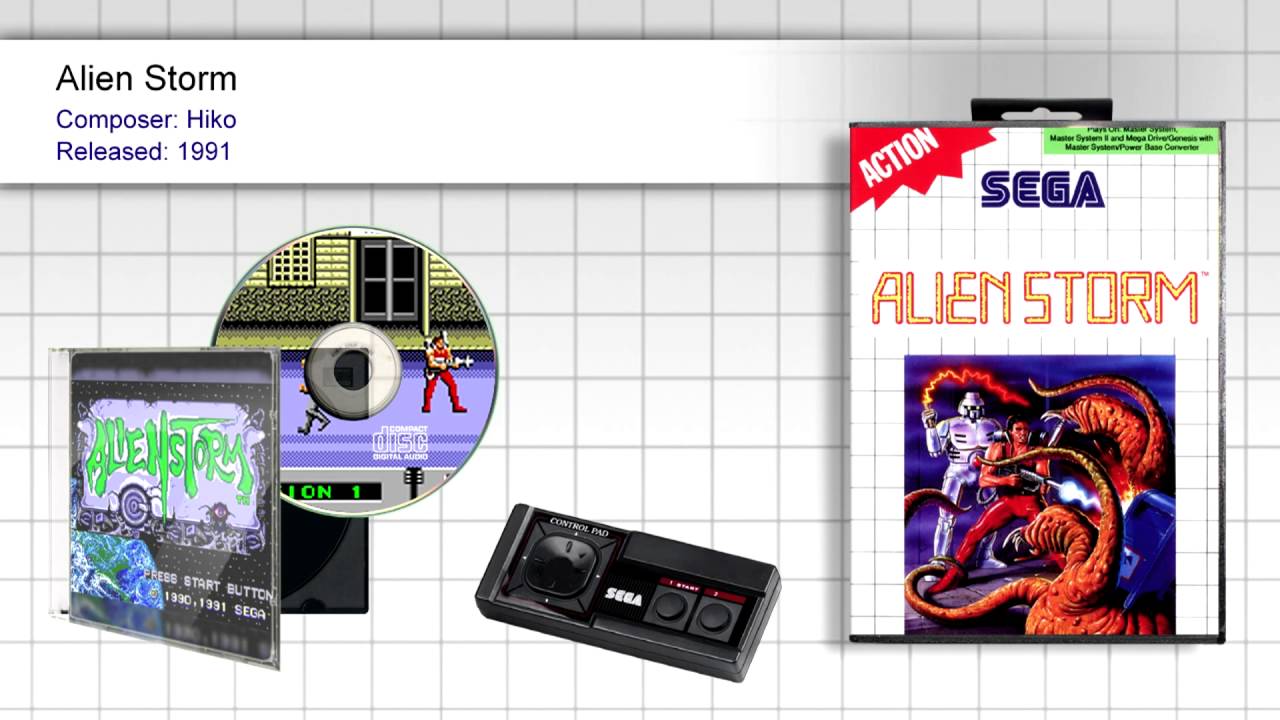 Alien Storm (Full OST) - SMS