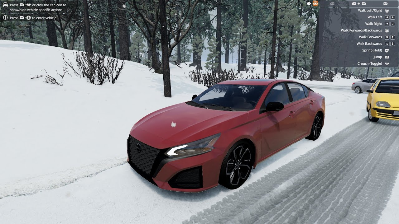 Beamng drive Nissan  Atima SR 2026 pov drive