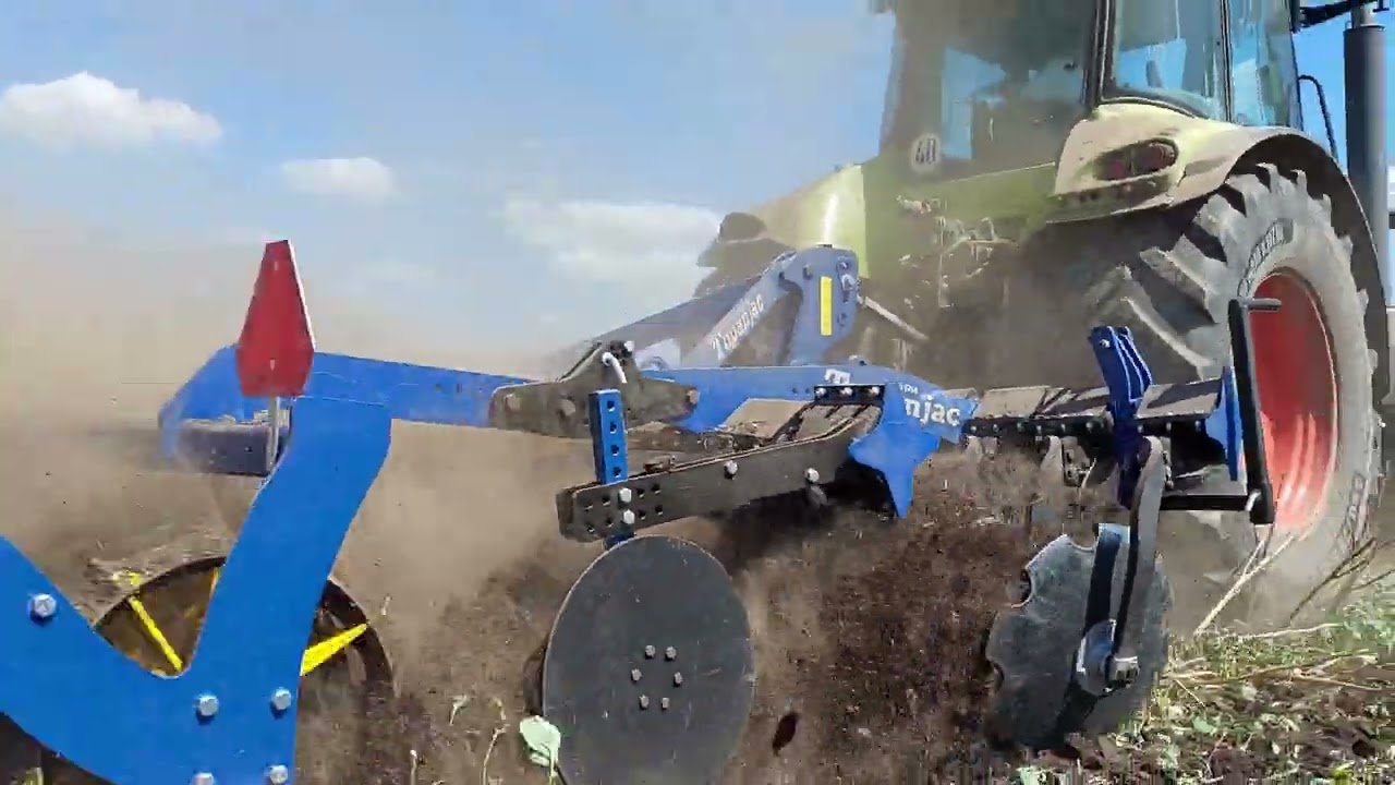 Tupanjac kratka tanjiraca 2.5 t 3m radnog zahvata , uljana repica i iznikako korov nestaje u prohodu