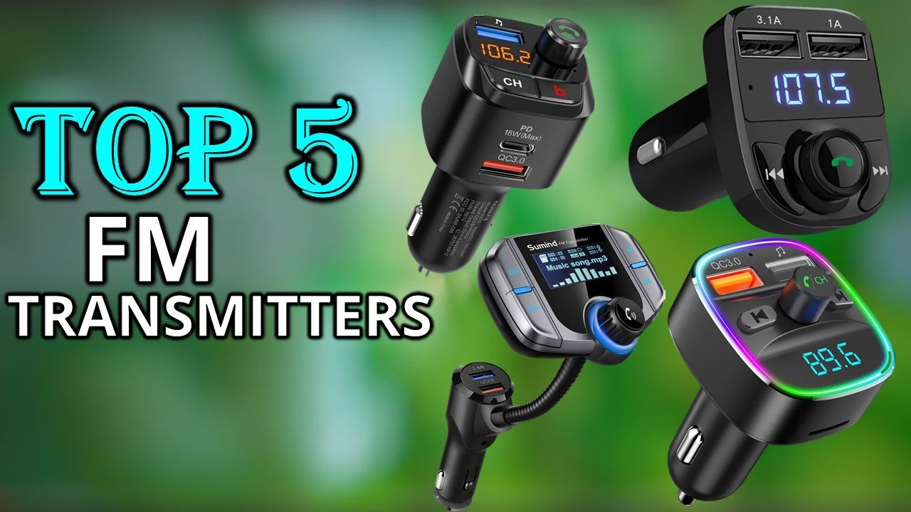 Top 5 Best Bluetooth Fm Transmitter 2024 -  Best FM Bluetooth Transmitter 2024
