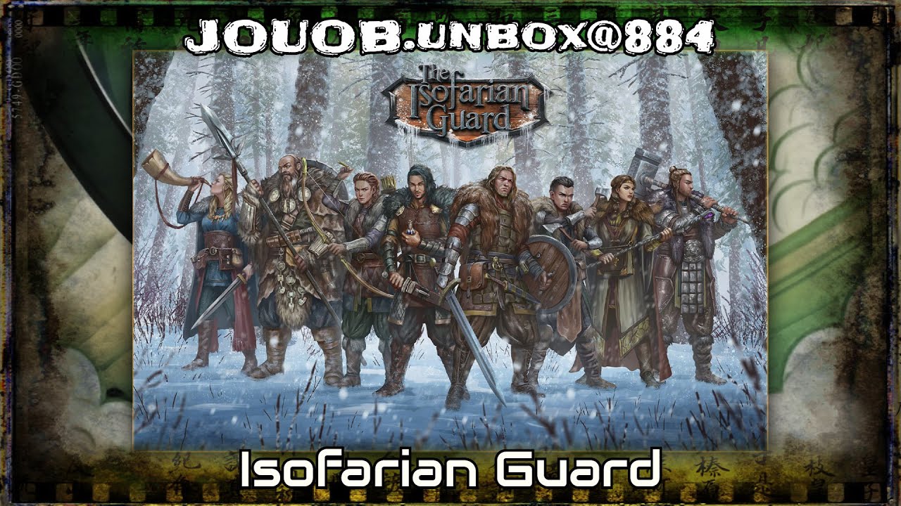 JOUOB@884 📦 Isofarian Guard - UNBOXING & PŘEDSTAVENÍ 20kg příběhového crowdfundingu