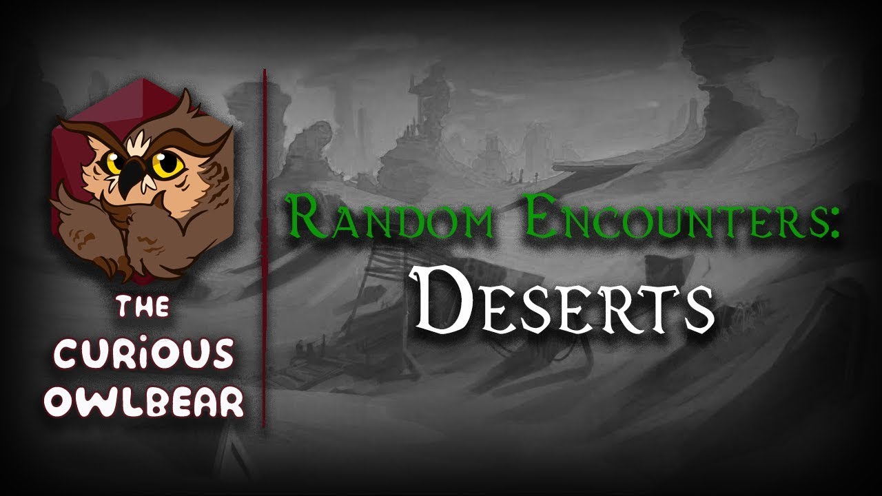 D&D Random Encounters: Desert