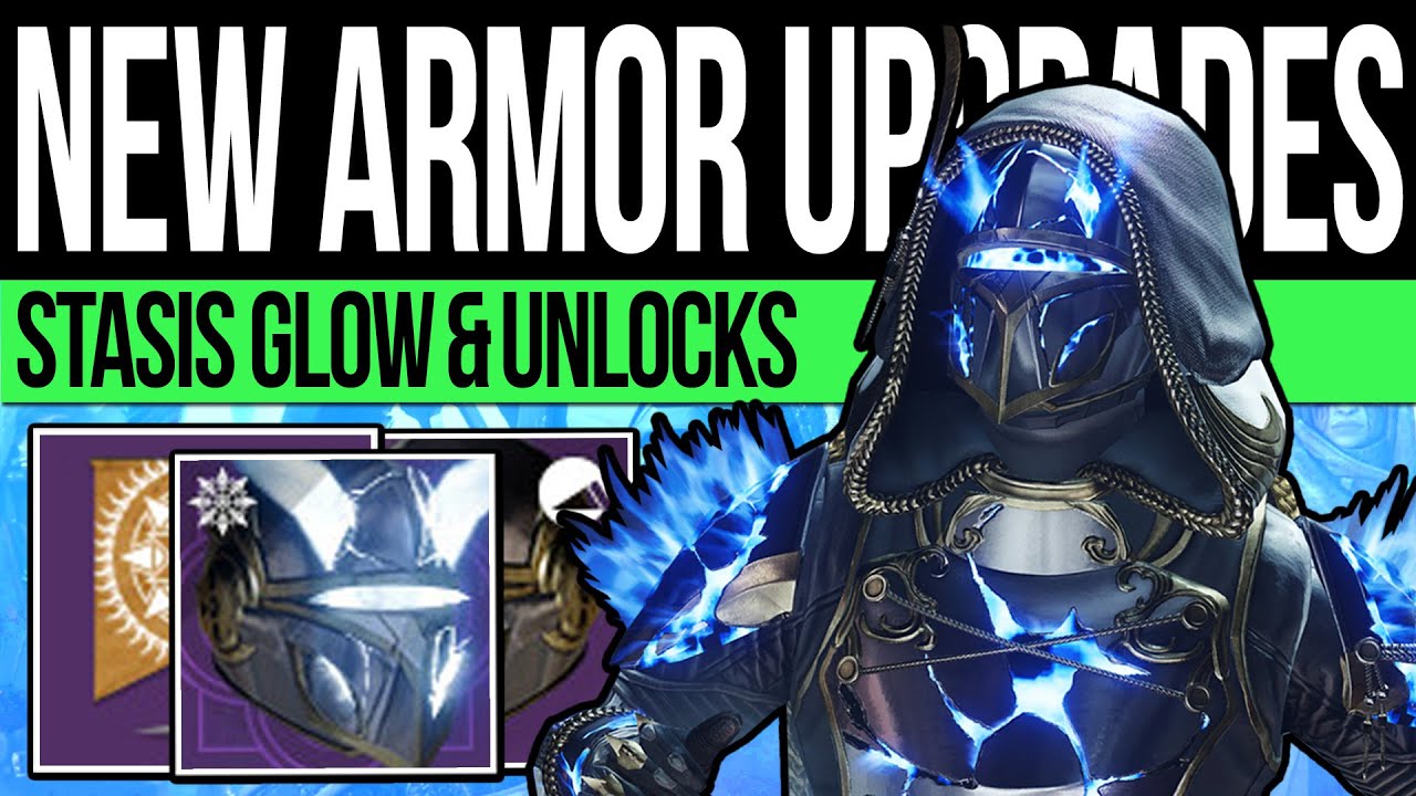 Destiny 2 | FAST Solstice ARMOR UPGRADES! Stasis GLOWS! All Unlock Steps, Best Methods & Tips!