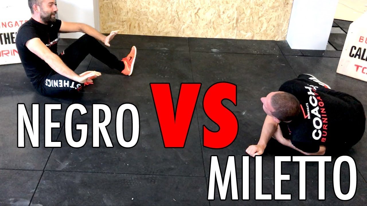 SUPER-SFIDA CHALLENGE CALISTHENICS MILETTO VS NEGRO! CHI VINCERA'