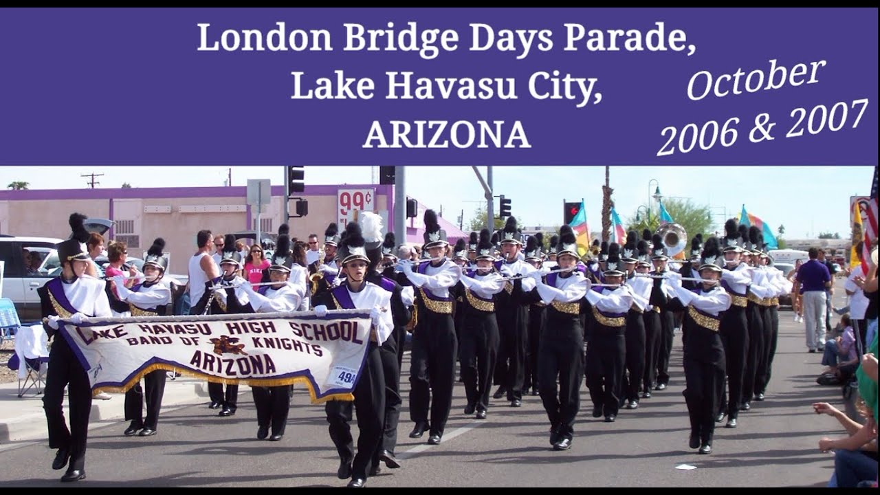 Arizona Lake Havasu City London Bridge Days Parade 2006 and 2007. Many classic and antique cars!!