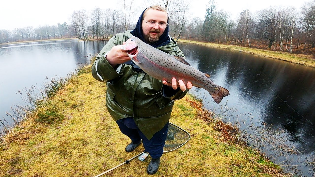 GRYMT VÅRFISKE efter REGNBÅGE - Regn & Prästen - Fiska med Kalle #4